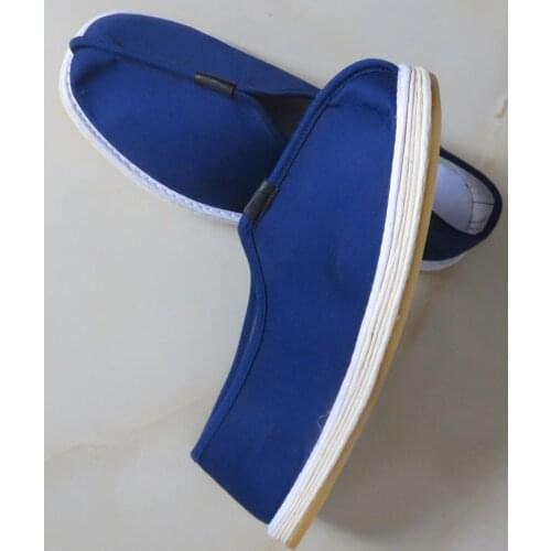 High quality 5color handmade shaolin monks kung fu shoes buddhists lay meditation tai chi wushu martial arts shoes