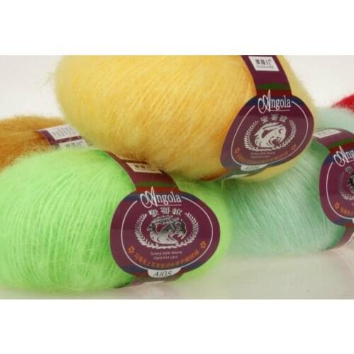 250g Yarn For Knitting Mohair Wool Knitting Soft Yarn Fingering Baby Crochet Yarn Knitting Threads Angora Of Crochet