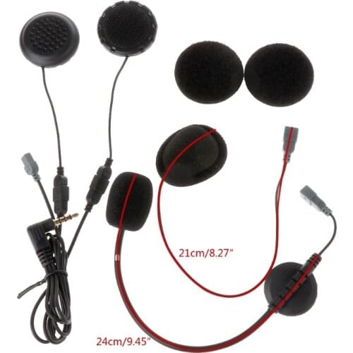 Helmet Bluetooth Motorcycle Intercom Headset Speaker Accessory Q9QD