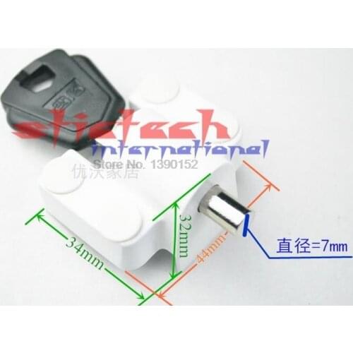 By dhl or ems 200pcs Window shield, sliding window locks, aluminum, steel, window locks, security locks,security lock limit