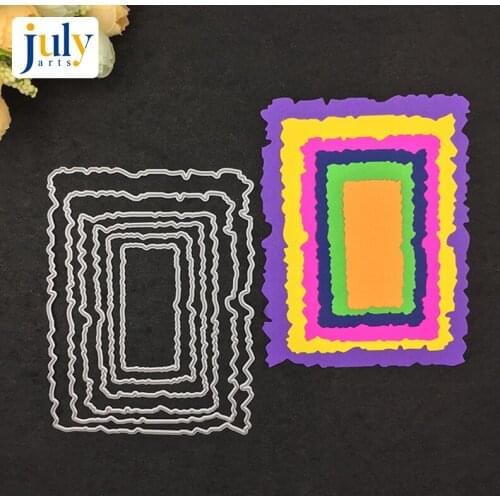 Julyarts Metal Irregular Figure Cutting Dies Cutting Scrapbooking Carbon Steel Material Craft Creative Decorative Frame Dies