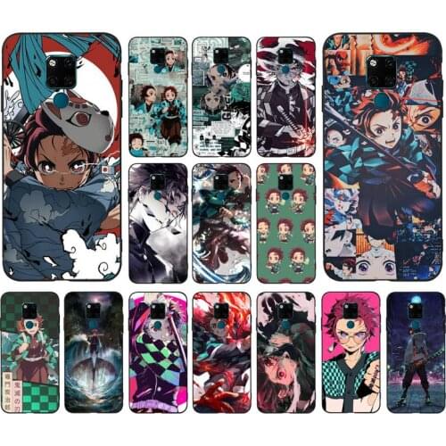 MaiYaCa Anime Kimetsu No Yaiba Demon Slayer Kamado Tanjirou Phone Case for Huawei Mate 20 10 9 40 30 lite pro X Nova 2 3i 7se