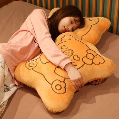 58X55CM Cartoon Cute Plush Koala Cushion Soft Stuffed Sofa Bed Chair Seat Cushion Nap Sleeping Pillow For Girlfriend Gifts