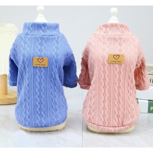 Cute Pet Clothes Soft Puppy Kitten Pet Coats For Small Medium Dogs Cats Warm Winter Dog Cat Jacket Clothing Chihuahua S-XXL