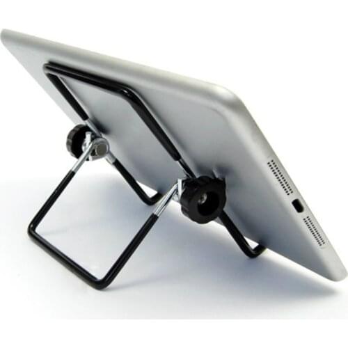 Desktop Metal Steel Multi-angle Non-slip Portable Foldable Adjustable Stand Holder For iPad 2 3 4 Air Mini Tablet Stand Holder