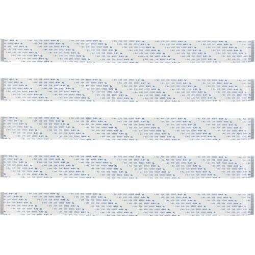 5pcs FPC Flat Cable 0.5mm pitch length 300mm Same contact point