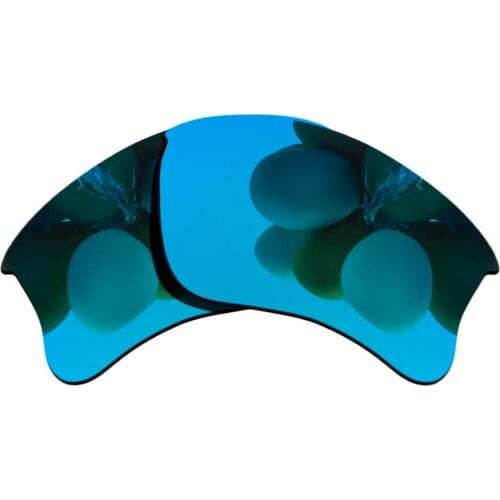 Polarized Sunglasses Replacement Lenses for-Flak-Jacket-XLJ OO9009 Frame - Sky Blue