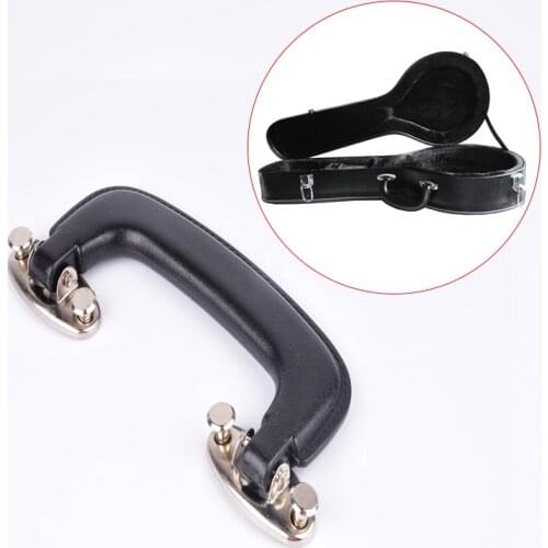 Suitcase Handle Black Color With Plastic , 150mm Handle for Guitar Bag Replacement Handle