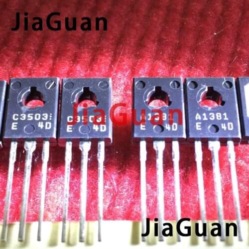 10pair new Japan Sanyo 2SA1381E 2SC3503E TO-126 Audio tube A1381 C3503 triode to126 2SA1381-E 2SC3503-E Audio Power Amplifier