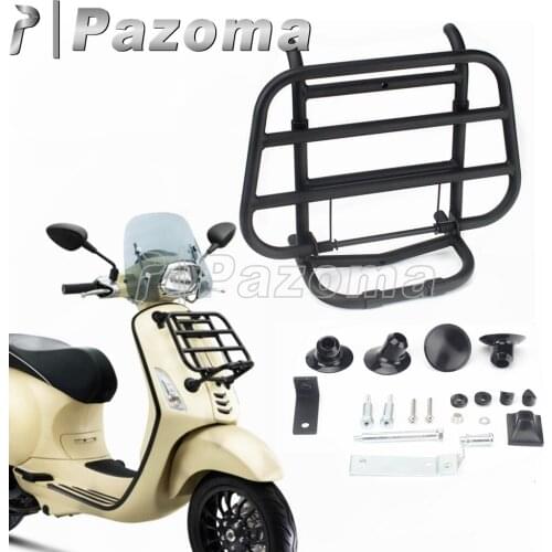 Steel Motorcycle Accessories Front Luggage Rack Bracket For VESPA Sprint 150 2017 Primavera 150 2015 2016 2017 2018 2019