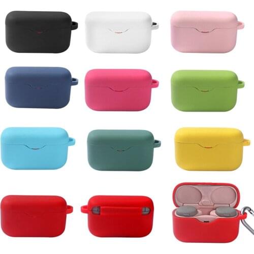 Silicone Anti-Scratch Case Shockproof Headphones Storage Box for Sony WF-H800 h.ear in 3 Truly Wireless Headphone Accessories
