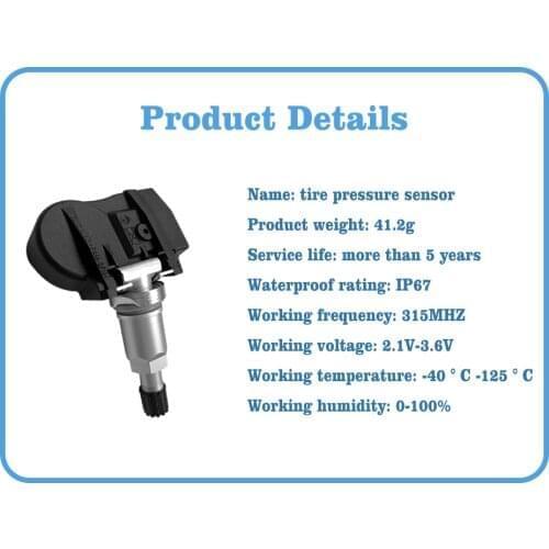 4pcs 31341171 Car TPMS For Volvo Tire Pressure Monitor Sensor Alarm System For s60 s80 v40 v60 suv XC60 XC70