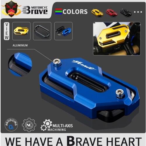 For HONDA CB600F CB 600 F HORNET 1998-2015 2014 2013 2012 Motorcycle brake accessories CNC Aluminum Front Fluid Reservoir Cap