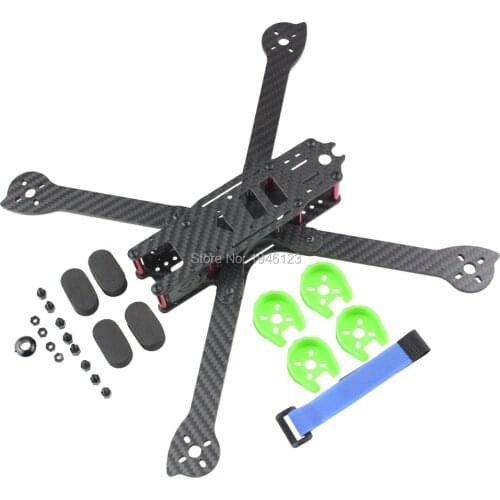 XL7S 284 284MM Full Carbon Fiber 4Arm 7 Inch Propeller Green Motor Cover for 22/23/25 Series for Micro FPV Drone Quadcopter