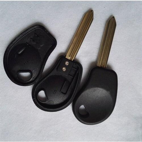 DAKATU Replacement Transponder Key Shell With Blank Blade SX9T for Citroen Saxo Jumpy Despatch Picasso C5 C6 Berlingo