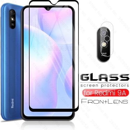Protective glass for for global version xiaomi redmi 9a 9 a glass camera glass on redmi9a readmi redmy radmi a9 9a glasses safty