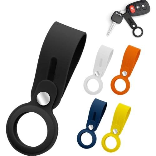 Protective Cover Location Tracker Silicone Case With Buckle For AirTags Tracker