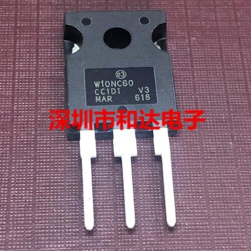 10pcs/ W10NC60 STW10NC60 TO-247 600V 10A