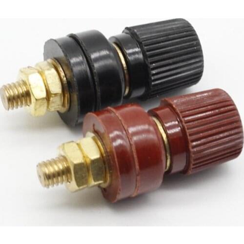 333 the diameter of the full copper piece of the junction column is 6MM all metal parts are all copper 1.4/ only red and black