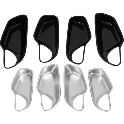 4Pcs Interior Car Door Handle Bowl Cover Case Sticker for Lexus UX 260H 2019-2021 Car Styling