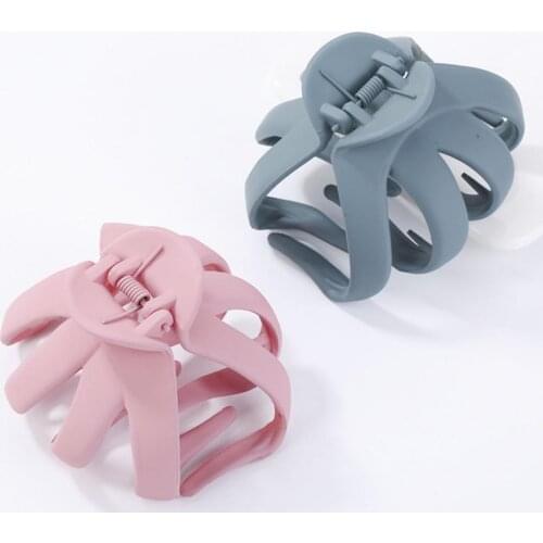 New Design Large Hair Clamp Claw Thick Hair Plastic Hair Clips Women Hair Claws Octopus Shape заколка для волос