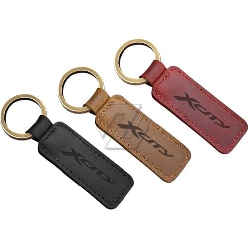 For Yamaha Xcity X-city 125 250 Scooter Keychain Cowhide Key Ring