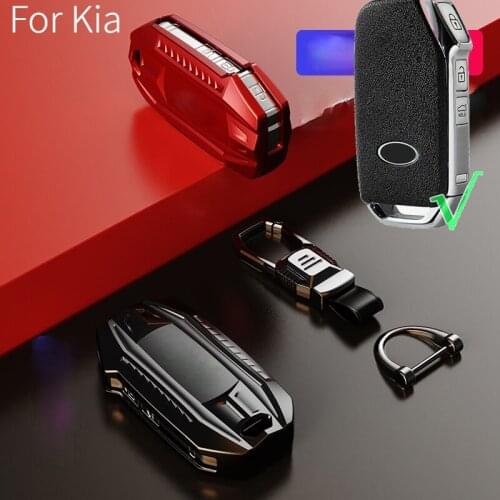 Tpu Car Key Case Holder Cover for Kia Sportage Ceed Sorento Cerato Forte KX3 K5 2017 2018 2019 2020 Remote Fob Key Accessories