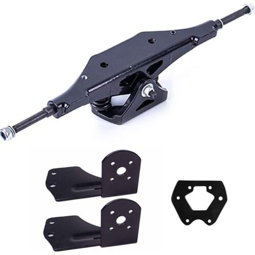 Electric Skateboard Drive Bridge 11Inch Black Londboard Truck Aluminium Flat-Plate Men Skateboard Truck Drive Bridge