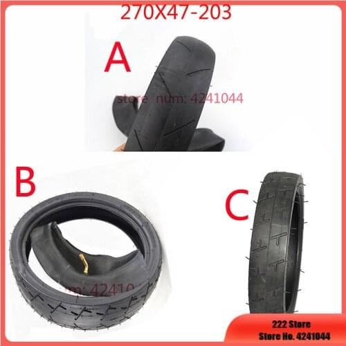 Freekids / Babyruler parts tire 270x47-203 tyre and inner tube fit for Baby trolley, child tricycle, E-bike,electric folding car
