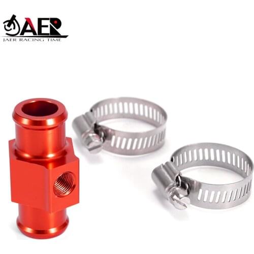JAER 22mm CNC Universal Motorcycle Guage Meter Water Temp Temperature Sensor Adapter Kit for Honda Yamaha Kawasaki Suzuki Ducati