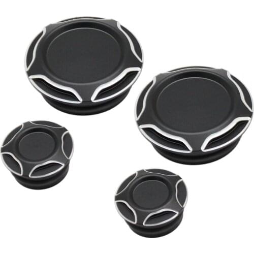 Motorcycle Screw Engine Cover Trim Head Cover Screw Edge Bolt Screw Caps Topper for Twin Cam Sportster XL 883 1200