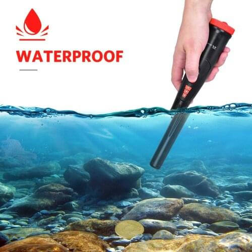 MD-770 Metal Detector Handheld IP66 Waterproof Treasure Finder Pinpoint High Sensitivity Metal Finder