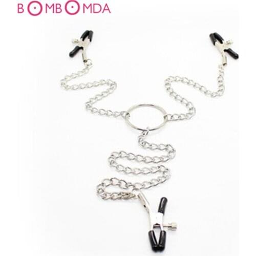 Metal Nipple Clamp,Breast Clip,Nipple Clip,Breast Clamp,Female Breast Clip Clitoris Clips Adult Game,BDSM Sex Toys For Women