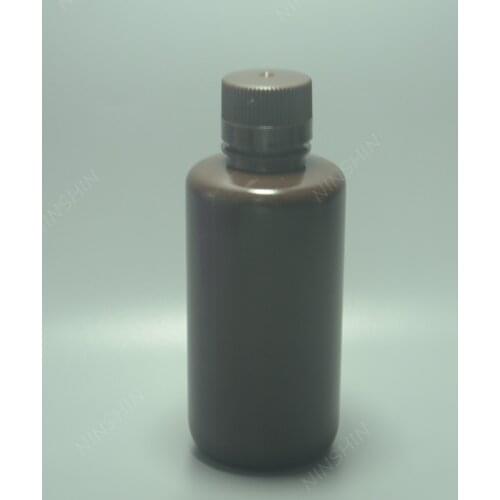 New Brown Plastic Bottole ,Narrow Mouth,500ML Amber Reagent Bottle,Lab Reagent Bottle,Heavy Wall, Lab Plastic Ware,1 PC/LOT