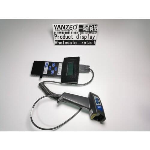 RJS Inspector D4000 Laser CR2 Linear Bar Code Verifier Opti LCD Barcode Scanner