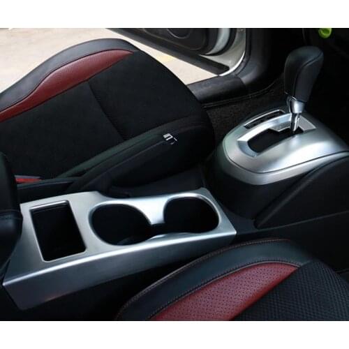 Glass lift switch panel Gear frame Water cup frame Brake accelerator pedal for Nissan Qashqai 2016 2017 car sticker