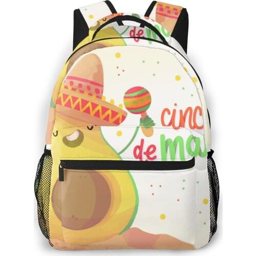 Women Backpack with Multiple Using Women Backpacks Cinco De Mayo Female School Bag Girls Travel Bag