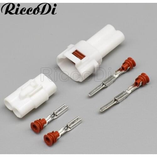 1-20kits Sumitomo Sealed 2Pin MT090 2Pin Male Female Housing Waterproof Auto Connector For Honda 6187-2171 6180-2181