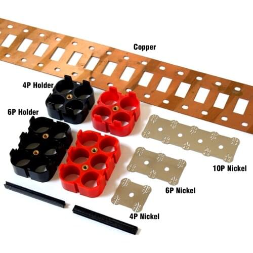 18650 battery holder and pure nickel High quality cylindrical Li-ion/LiFePO4 battery holder For 18650 lithium battery pack