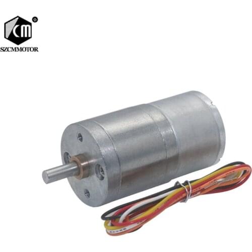 25mm Diameter BLDC Geared Motors 24V 18RPM-2000RPM CCW CW Brake PMW Speed Control Micro Brushless Gearmotor For Robotics Diy
