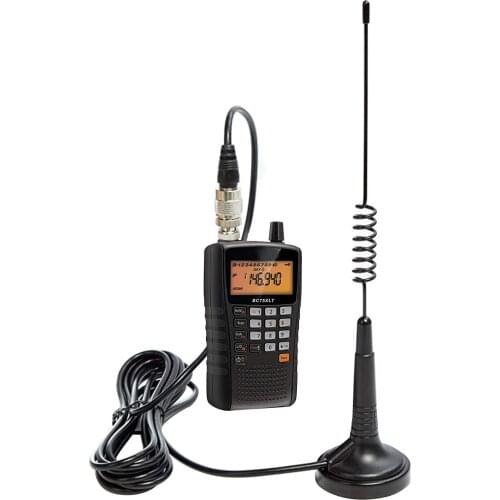 ABBREE 27MHz CB Radio Antenna Magnetic Base 26-28MHz CB Antenna PL259/BNC Male for Cobra Midland Uniden Maxon Mobile Car Radio