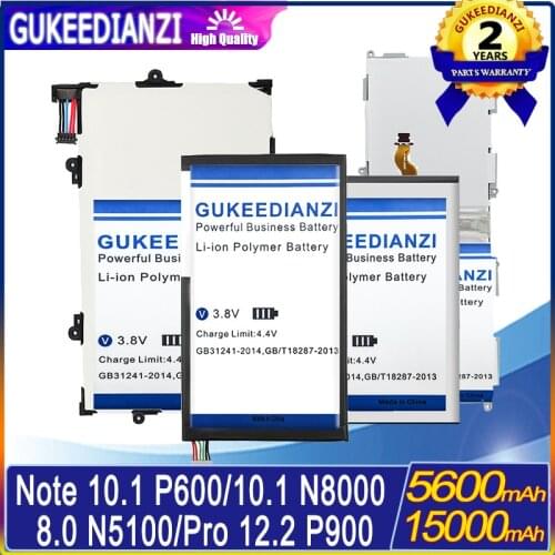 Battery SP3676B1A For Samsung Galaxy Tablet Tab Note 10.1 P5100 P5110 P7500 P7510 N8000 Tab Note 10.1 Pro/Note 8.0/Note Pro 12.2