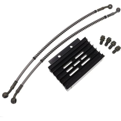 CNC Aluminum Oil Cooler for Chinese 110cc 125cc 140cc 150cc Pit Dirt Motor Bike Trail Motorcycle