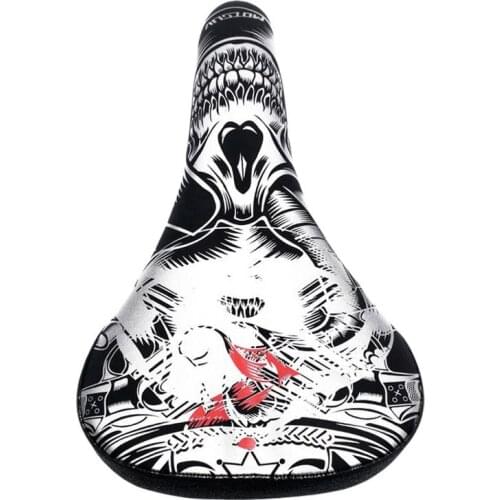 Mountain Bike Seat Saddle Shock Absorbing Bicycle Saddle Silicone Cushion PU Surface Thickened Cycling Seat Bike Accessories