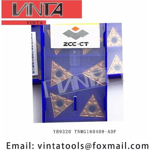 Free shipping high quality 10pcs/lots YB9320 TNMG160408-ADF cnc carbide turning inserts