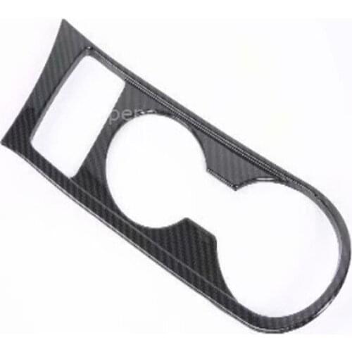 For Kia Rio 4 X-line 2017 2018 2019 Stainless Steel Car Water Cup Holder Frame Decal Cover Trim Cover Interior Accessories