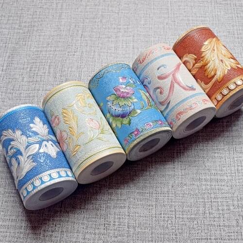 European-style PVC waterproof wall adhered from the top corner tile of the top corner tile of the bedroom