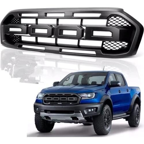 For Ranger T8 Front Grill For Ranger T8 XL XLT MK2 2018 2019 2020 Front Racing Grill Mesh Bumper Grilles Cover Grill Mesh