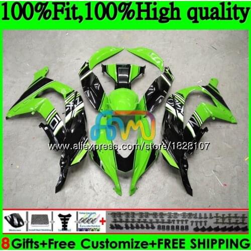 Injection For ZX1000 ZX 10R 1000CC 18BS.26 Blk green hot ZX-10R ZX10R 11 12 13 14 15 2011 2012 2013 2014 2015 Fairings