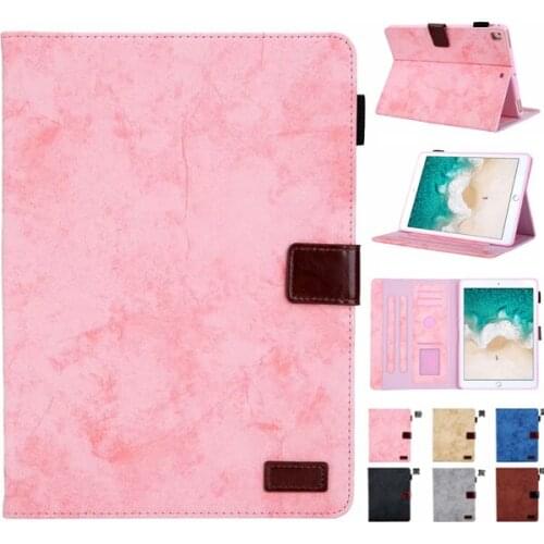 Leather PU Smart Cover Case For Apple iPad Air 1 Air 2 5 6 New iPad 9.7 2017 2018 A1822 A1823 A1893 Coque Funda Shell